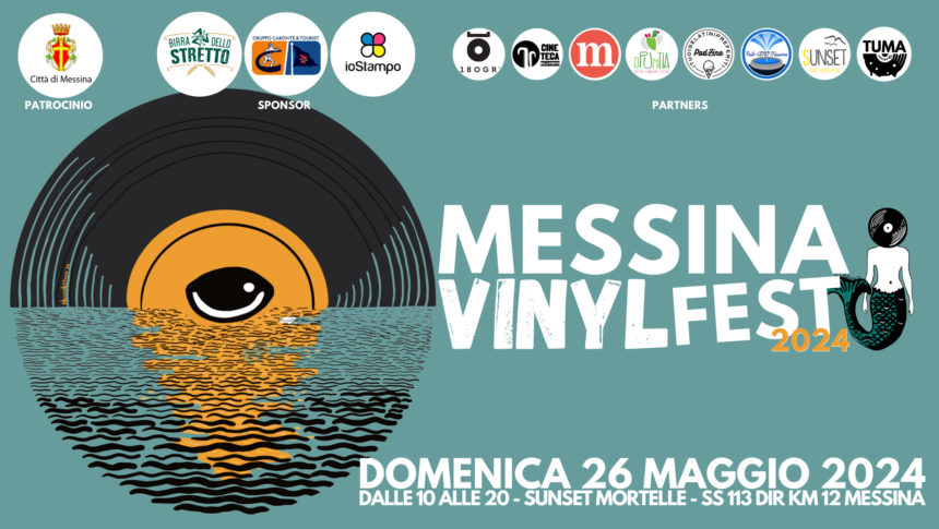 Quinta edizione del Messina Vinyl Fest, una grande festa della musica e del mare al Sunset di Mortelle