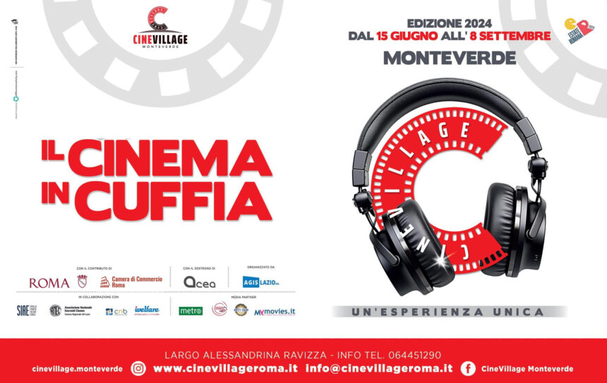 Arena Cinevillage Monteverde: la III edizione dal 15 giugno all’8 settembre 2024
