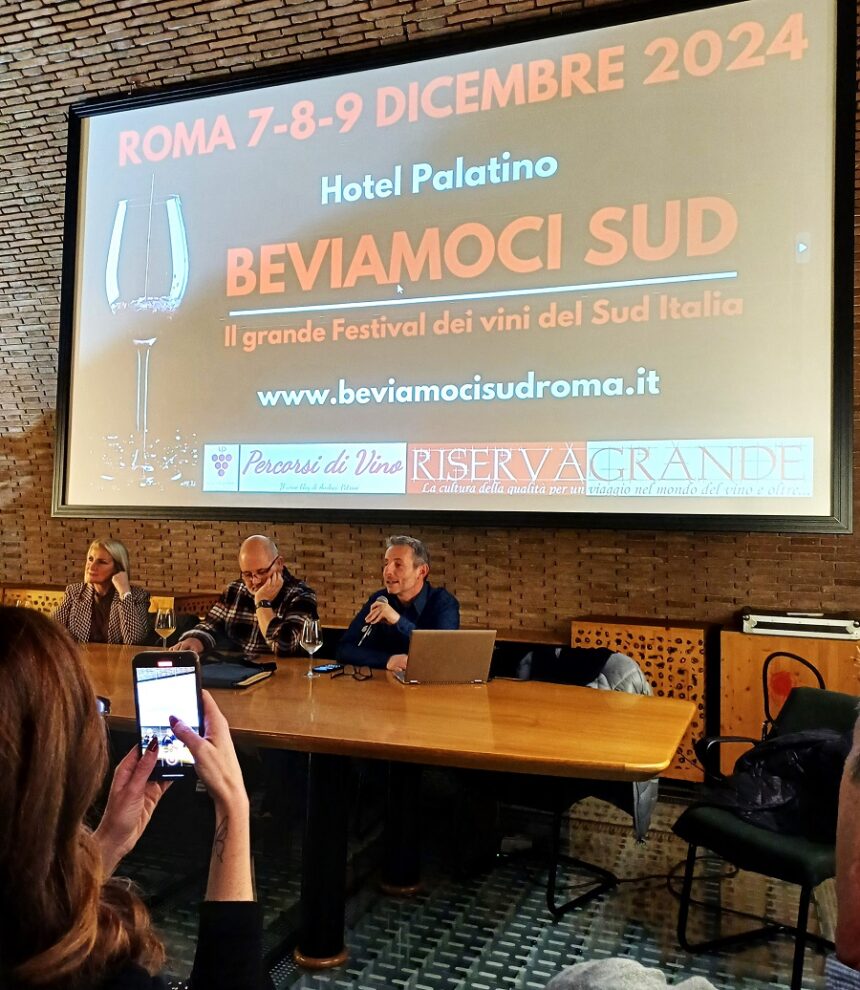 Beviamoci Sud 2024 – a Roma dal 7 al 9 Dicembre presso l’Hotel Palatino