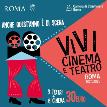 Al via la quarta edizione di Vivicinema&Teatro Roma – fino al 31 Maggio 2025