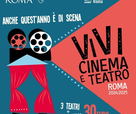 Al via la quarta edizione di Vivicinema&Teatro Roma – fino al 31 Maggio 2025