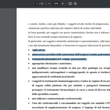 “Tachipirina e vigile attesa” erano contenuti nella circolare ministeriale del 30 Novembre 2020 come “indicazione di gestione clinica”: ecco la prova documentale che confuta le parole di Roberto Speranza