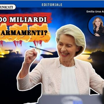 Von der Leyen vuole spendere altri 800 miliardi in armi!